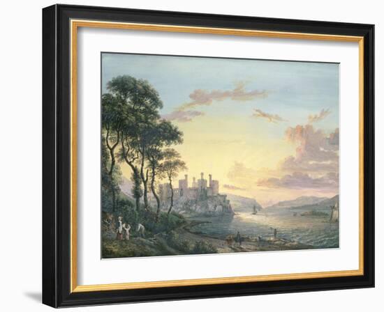 Conway Castle-Paul Sandby-Framed Giclee Print