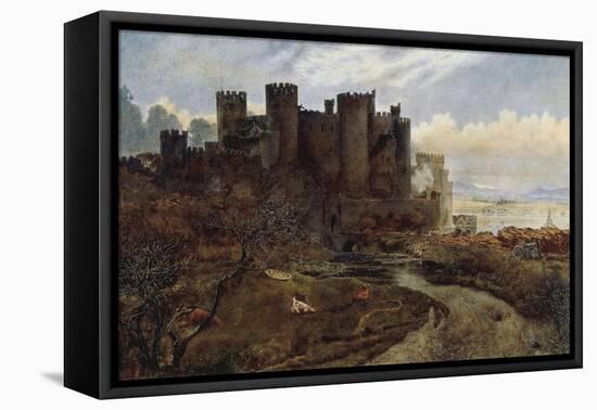 Conway Castle-William Davis-Framed Premier Image Canvas