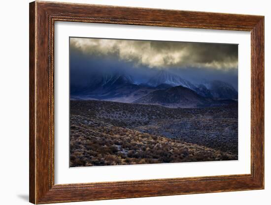 Conway Summit Along Highway 395 In The Eastern Sierras Northern California Near Mono Lake-Jay Goodrich-Framed Photographic Print