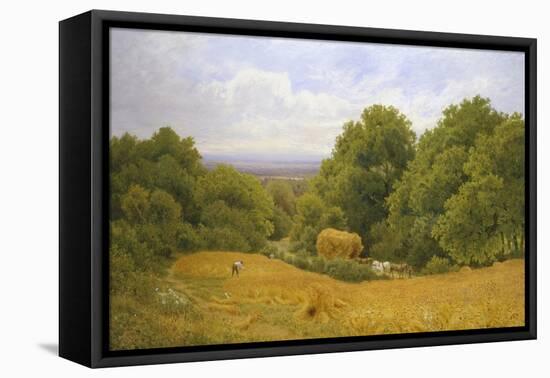 Conyhurst Looking Towards Shoreham Gap, Surrey-Clayton Adams-Framed Premier Image Canvas