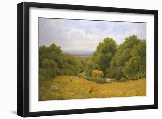 Conyhurst Looking Towards Shoreham Gap, Surrey-Clayton Adams-Framed Giclee Print