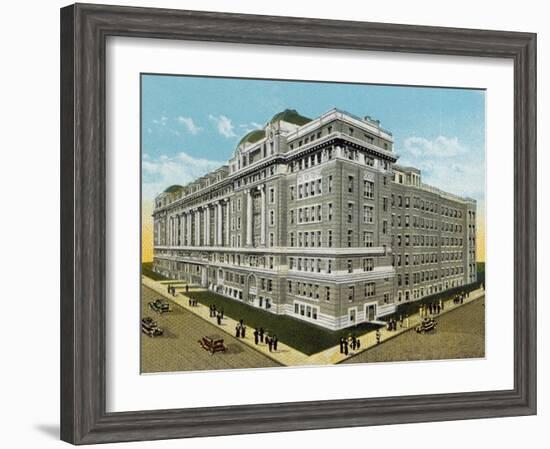 Cook County Hospital-null-Framed Photographic Print