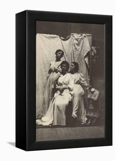 Cook Cousins in Classical Costume in Eakins's Chesnut Street Studio, c.1892-Thomas Cowperthwait Eakins-Framed Premier Image Canvas