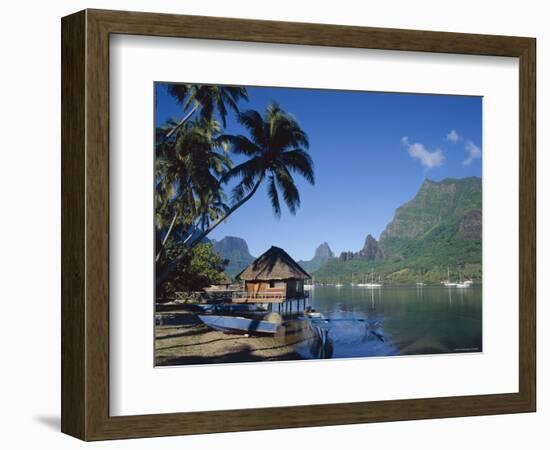 Cook's Bay, Moorea, French Polynesia, South Pacific, Tahiti-Steve Vidler-Framed Photographic Print