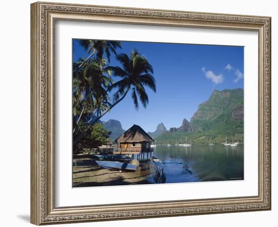 Cook's Bay, Moorea, French Polynesia, South Pacific, Tahiti-Steve Vidler-Framed Photographic Print