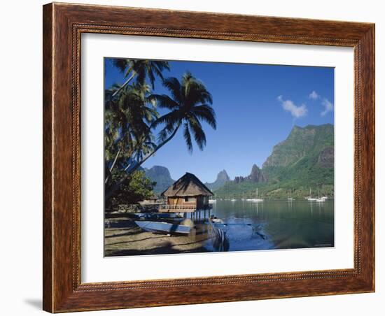 Cook's Bay, Moorea, French Polynesia, South Pacific, Tahiti-Steve Vidler-Framed Photographic Print