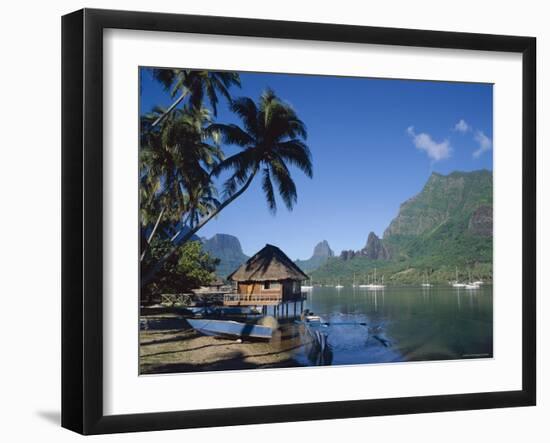 Cook's Bay, Moorea, French Polynesia, South Pacific, Tahiti-Steve Vidler-Framed Photographic Print