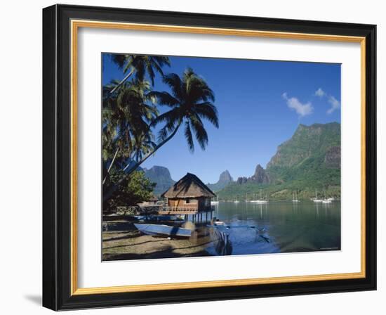 Cook's Bay, Moorea, French Polynesia, South Pacific, Tahiti-Steve Vidler-Framed Photographic Print