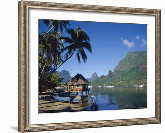 Cook's Bay, Moorea, French Polynesia, South Pacific, Tahiti-Steve Vidler-Framed Photographic Print