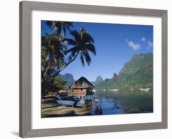 Cook's Bay, Moorea, French Polynesia, South Pacific, Tahiti-Steve Vidler-Framed Photographic Print