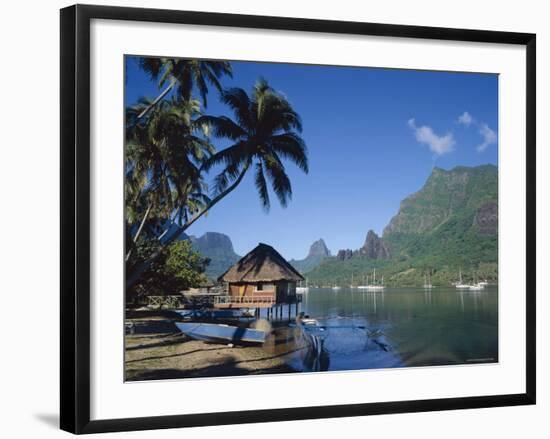 Cook's Bay, Moorea, French Polynesia, South Pacific, Tahiti-Steve Vidler-Framed Photographic Print