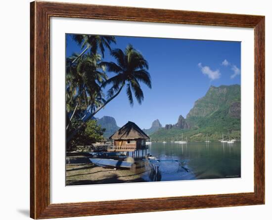 Cook's Bay, Moorea, French Polynesia, South Pacific, Tahiti-Steve Vidler-Framed Photographic Print