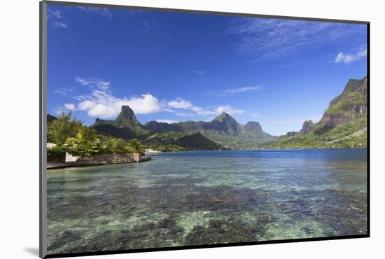 Cook's Bay, Moorea, Society Islands, French Polynesia, South Pacific, Pacific-Ian Trower-Mounted Photographic Print