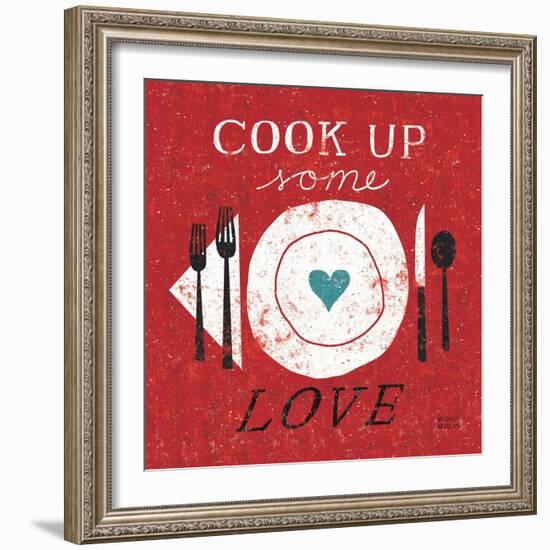 Cook Up Love-Michael Mullan-Framed Premium Giclee Print