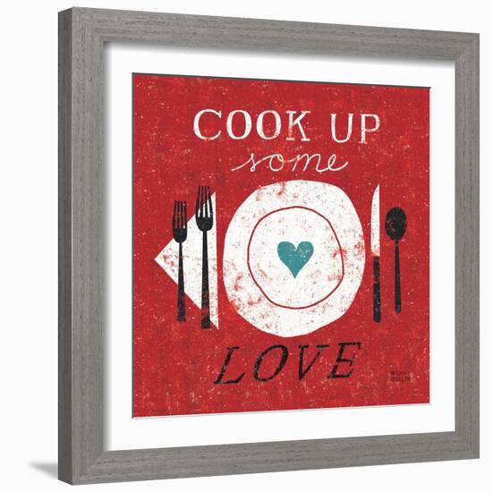 Cook Up Love-Michael Mullan-Framed Premium Giclee Print