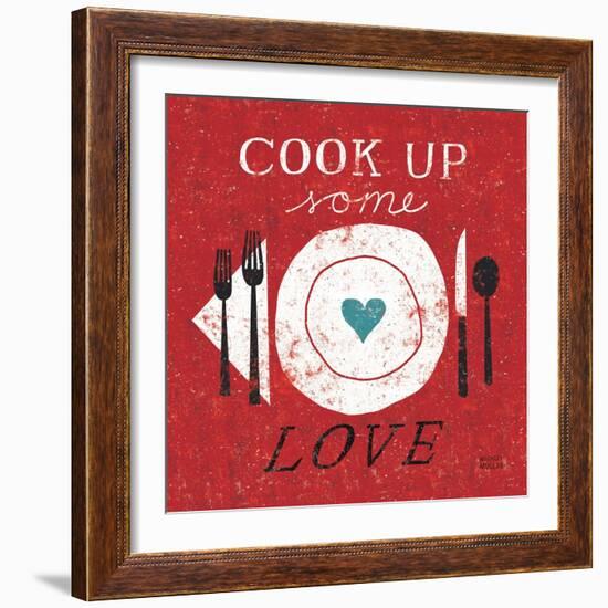 Cook Up Love-Michael Mullan-Framed Premium Giclee Print