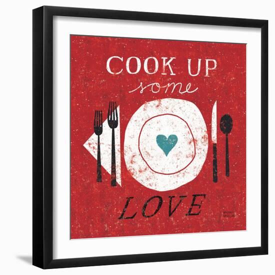 Cook Up Love-Michael Mullan-Framed Premium Giclee Print