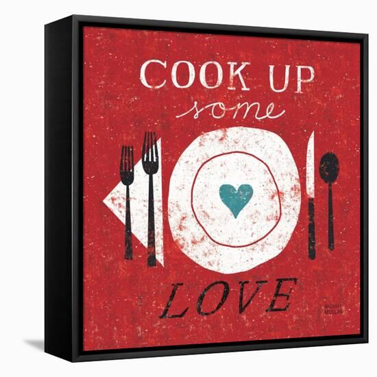 Cook Up Love-Michael Mullan-Framed Stretched Canvas