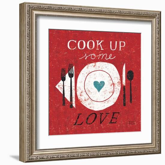 Cook Up Love-Michael Mullan-Framed Art Print