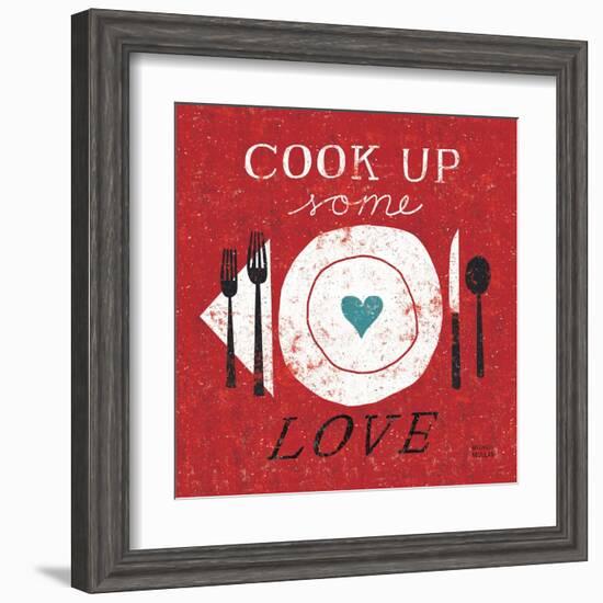 Cook Up Love-Michael Mullan-Framed Art Print