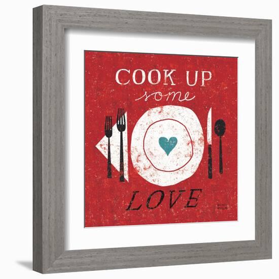 Cook Up Love-Michael Mullan-Framed Art Print