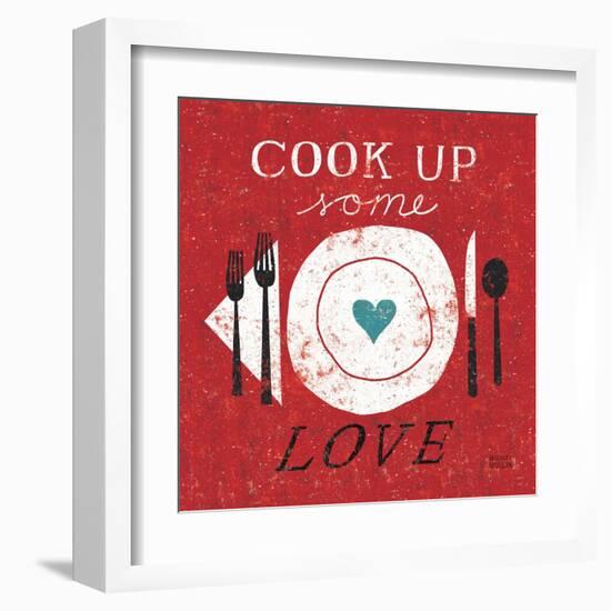 Cook Up Love-Michael Mullan-Framed Art Print