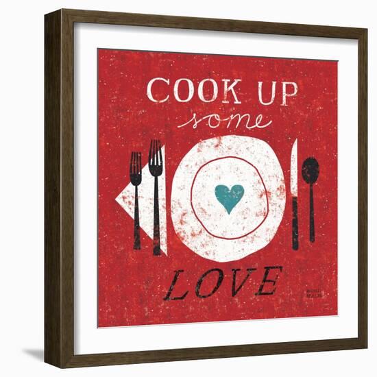 Cook Up Love-Michael Mullan-Framed Art Print