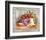 Cookbook and Apples-Peggy Thatch Sibley-Framed Art Print