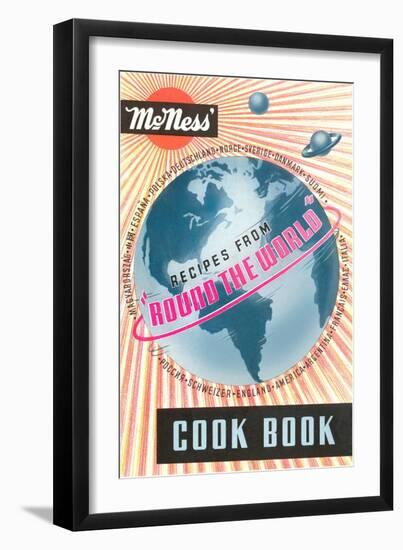 Cookbook Cover-null-Framed Art Print