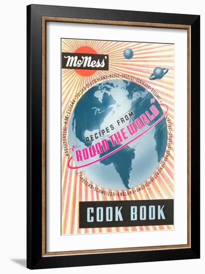 Cookbook Cover-null-Framed Art Print