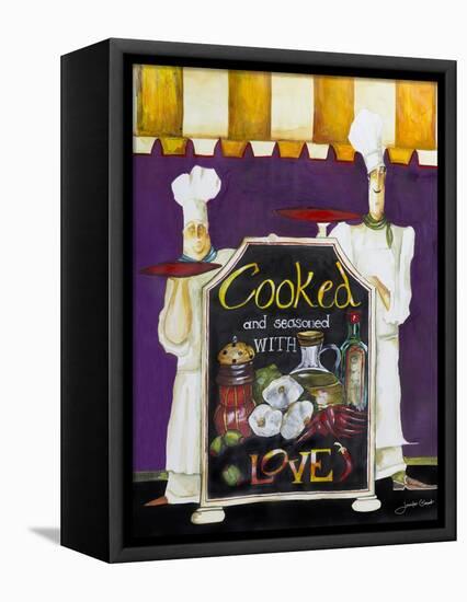 Cooked with Love-Jennifer Garant-Framed Premier Image Canvas