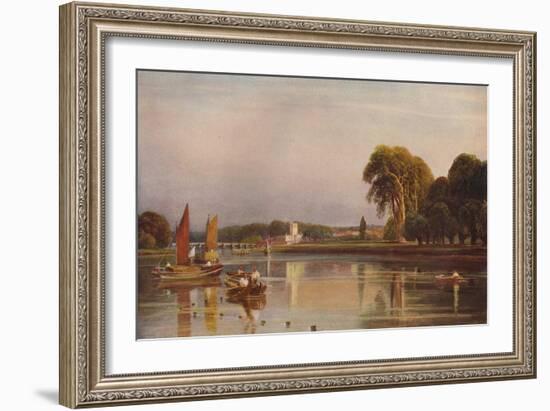 Cookham, c1804-1849, (1919)-Peter De Wint-Framed Giclee Print