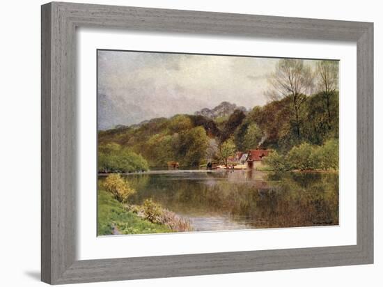 Cookham Dean, Berks, 1920-Sutton Palmer-Framed Art Print