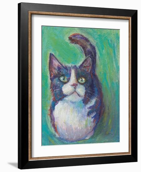 Cookie Bean Green-Mary Urban-Framed Art Print