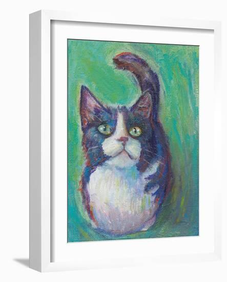 Cookie Bean Green-Mary Urban-Framed Art Print