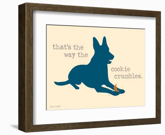 Cookie Crumbles-Dog is Good-Framed Premium Giclee Print