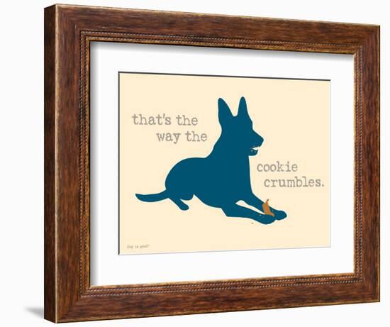 Cookie Crumbles-Dog is Good-Framed Premium Giclee Print