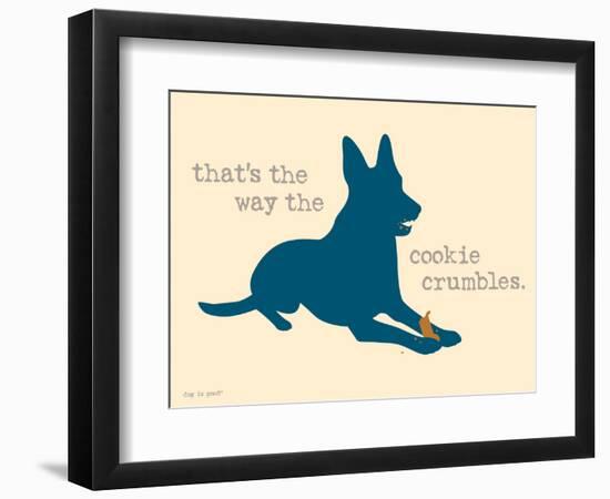 Cookie Crumbles-Dog is Good-Framed Premium Giclee Print