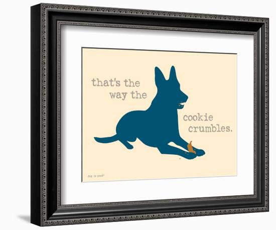 Cookie Crumbles-Dog is Good-Framed Premium Giclee Print