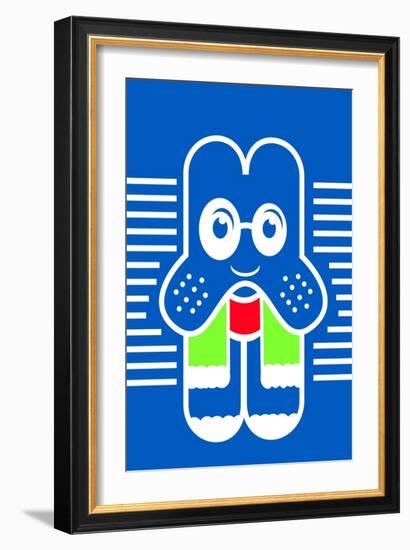 Cookie Monster-null-Framed Art Print