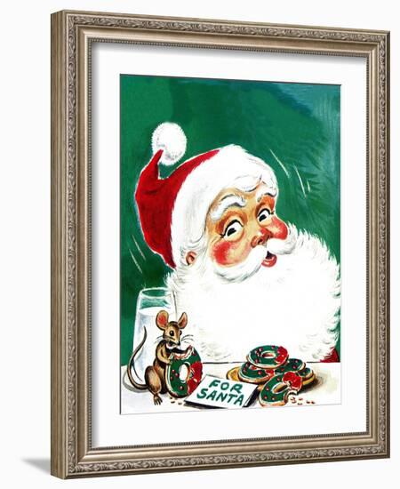 Cookies for Santa - Jack & Jill-null-Framed Giclee Print