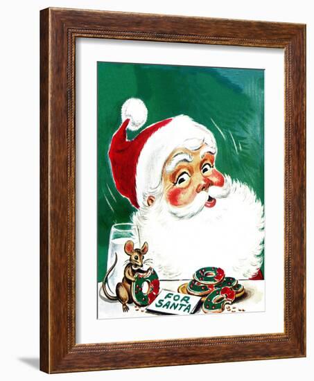 Cookies for Santa - Jack & Jill-null-Framed Giclee Print