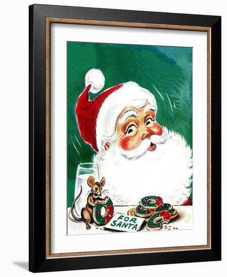 Cookies for Santa - Jack & Jill-null-Framed Giclee Print