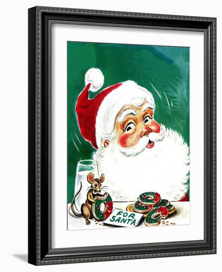 Cookies for Santa - Jack & Jill-null-Framed Giclee Print