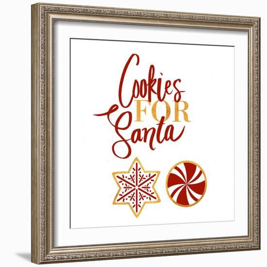 Cookies for Santa-Sd Graphics Studio-Framed Art Print