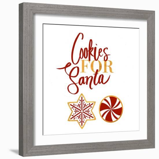 Cookies for Santa-Sd Graphics Studio-Framed Art Print