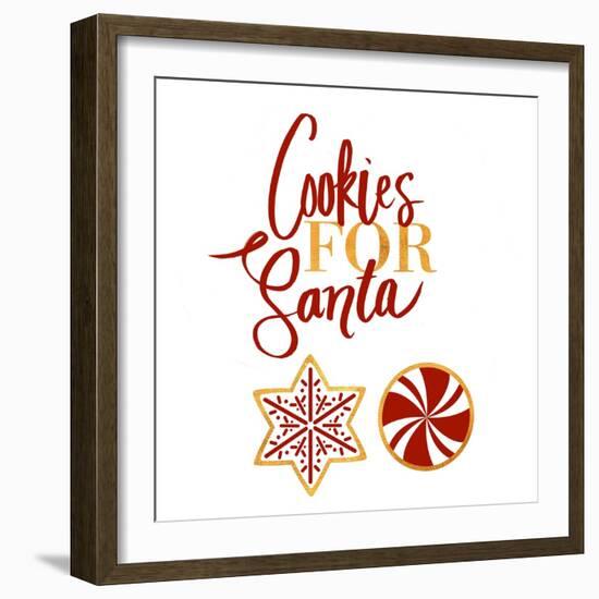 Cookies for Santa-Sd Graphics Studio-Framed Art Print