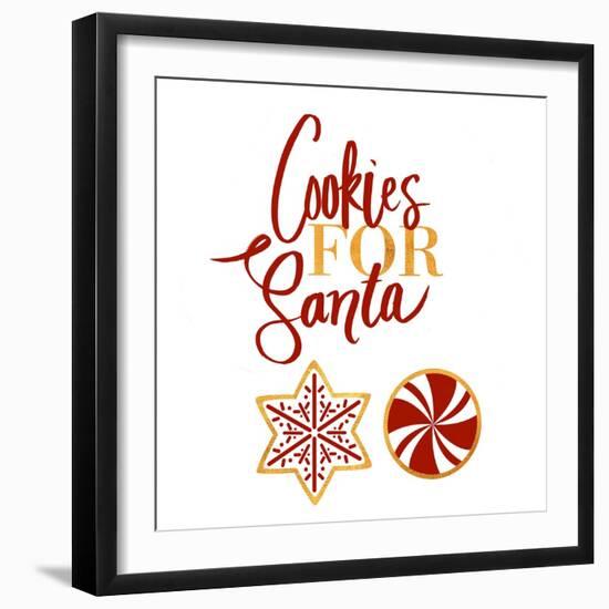 Cookies for Santa-Sd Graphics Studio-Framed Art Print