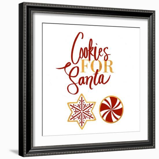 Cookies for Santa-Sd Graphics Studio-Framed Art Print