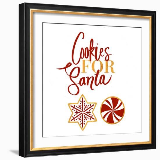 Cookies for Santa-Sd Graphics Studio-Framed Art Print